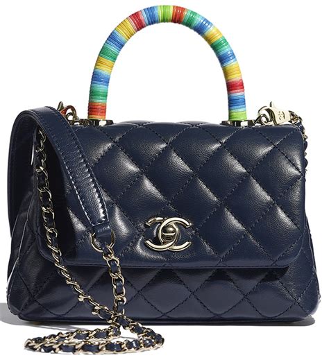 chanel rainbow handle
